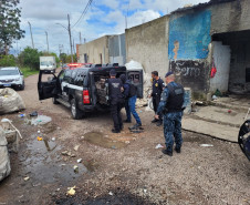PCPR e GM prendem seis pessoas em operação de combate ao furto de fios de cobre