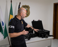 Do papel para tablets em 8K: novos equipamentos da PCPR revelam todas as digitais de crimes