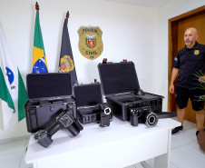 Do papel para tablets em 8K: novos equipamentos da PCPR revelam todas as digitais de crimes