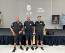 PCPR homenageia policiais plantonistas que tiveram destaque na segunda fase do Verão Maior Paraná 