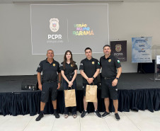 PCPR homenageia policiais plantonistas que tiveram destaque na segunda fase do Verão Maior Paraná 