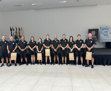 PCPR homenageia policiais plantonistas que tiveram destaque na segunda fase do Verão Maior Paraná 