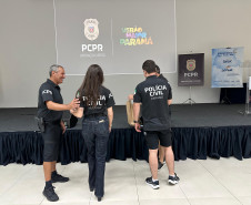 PCPR homenageia policiais plantonistas que tiveram destaque na segunda fase do Verão Maior Paraná 