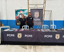 PCPR oferece serviços de polícia judiciária a 1,2 mil pessoas em Pontal do Paraná