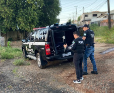 PCPR prende homem suspeito de diversos crimes patrimoniais ocorridos em Ponta Grossa