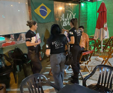 PCPR promove ação educativa em bares e restaurantes em União da Vitória 