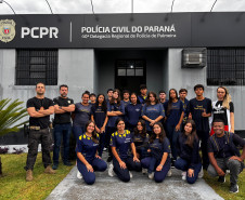 PCPR recebe alunos de colégio estadual em Palmeira