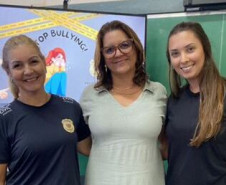PCPR realiza palestra em combate ao bullying em Colégio Estadual de Rolândia 