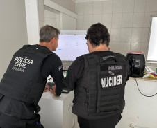 PCPR cumpre mandado de busca e apreensão em combate a pornografia infantojuvenil pela internet na Capital 