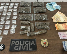 PCPR prende 24 pessoas durante operação contra tráfico de drogas e lavagem de dinheiro