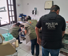PCPR apreende medicamentos em duas clínicas e prende um dentista por tráfico de drogas em Curitiba