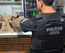 PCPR e PMPR prendem dois homens em flagrante e apreende 280 cigarros eletrônicos em Francisco Beltrão