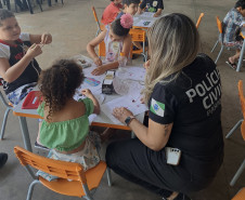PCPR leva serviços de polícia judiciária e orientações ao Centro e ao Noroeste do Estado