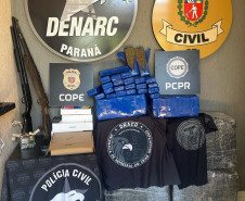 PCPR e PCPB prendem três homens por tráfico e associação para o tráfico de drogas em Foz do Iguaçu 