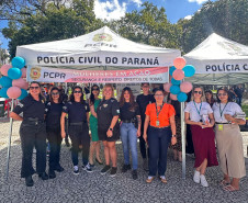 PCPR participa de evento que  divulga serviços públicos de segurança para mulheres e meninas