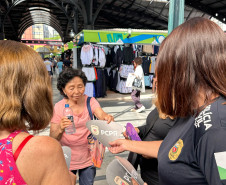 PCPR participa de evento que  divulga serviços públicos de segurança para mulheres e meninas