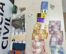 PCPR prende homem em flagrante e apreende quase meio quilo de drogas em Paranavaí 