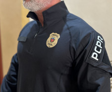 PCPR distribui novos uniformes táticos a policiais civis