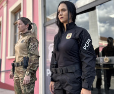 PCPR distribui novos uniformes táticos a policiais civis