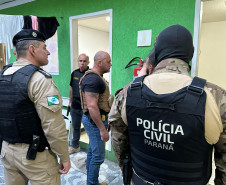 PCPR apreende mais de seis quilos de drogas em hotéis usados pelo tráfico no centro de Curitiba