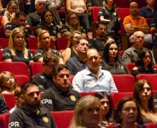  PCPR homenageia 127 servidores com medalhas de Serviço Policial em Curitiba 