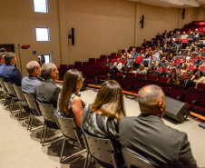  PCPR homenageia 127 servidores com medalhas de Serviço Policial em Curitiba 
