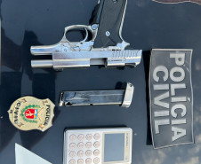 PCPR prende dois homens suspeitos de furtos qualificados em Londrina