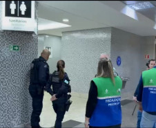 PCPR deflagra ação de fiscalização e combate de transporte irregular de passageiros no Aeroporto Afonso Pena