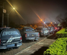PCPR e PMPR prendem 12 pessoas durante megaoperação no Sudoeste 