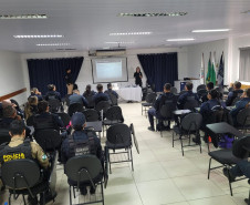 PCPR realiza palestra para servidores da GCM em Araucária 