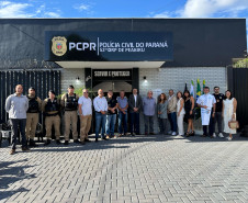 Novos espaços: após reforma, PCPR reinaugura Delegacia de Peabiru