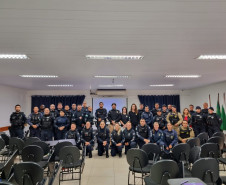 PCPR realiza palestra para servidores da GCM em Araucária 
