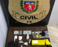 PCPR prende homem em flagrante por tráfico de drogas em Imbituva 