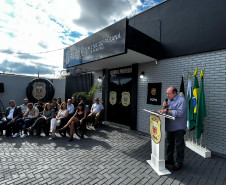 Novos espaços: após reforma, PCPR reinaugura Delegacia de Peabiru