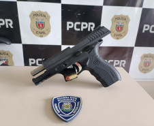 PCPR e GCM prendem homem por receptação e recuperam arma de fogo furtada em Sengés