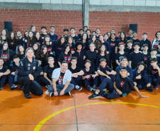PCPR realiza palestra sobre prevenção ao uso de drogas no Colégio Nobel de Maringá