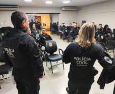 PCPR e Força Nacional prendem homem suspeito por apontar arma em discussão ocorrida em posto de gasolina de Xambrê