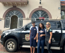 PCPR participa de premiação em Colégio Estadual de Rolândia 