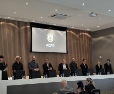 PCPR realiza evento de posse de novo delegado-chefe da 2ª Subdivisão de Laranjeiras do Sul