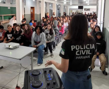 PCPR realiza palestras sobre prevenção à violência sexual para adolescentes em Araucária