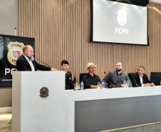PCPR realiza evento de posse de novo delegado-chefe da 2ª Subdivisão de Laranjeiras do Sul