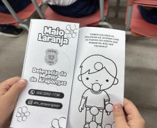 PCPR participa de ação voltada à conscientização e prevenção da violência sexual contra crianças e adolescentes em Arapongas