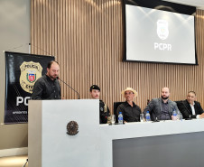 PCPR realiza evento de posse de novo delegado-chefe da 2ª Subdivisão de Laranjeiras do Sul