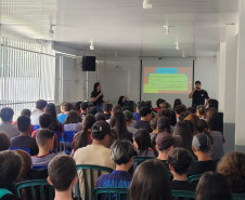 PCPR realiza palestras sobre prevenção à violência sexual para adolescentes em Araucária