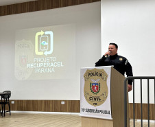 Em iniciativa inédita, PCPR devolve 160 celulares recuperados em Cascavel