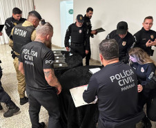 PCPR prende cinco pessoas em operação contra crimes violentos em Clevelândia