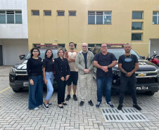 PCPR recebe estudantes de Direito para visita técnica à delegacia de Araucária