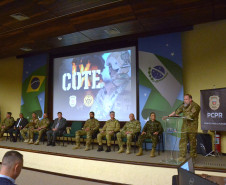 PCPR realiza abertura do IX Curso de Operações Táticas Especiais