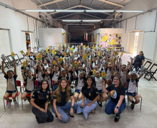 PCPR participa de ação voltada à conscientização e prevenção da violência sexual contra crianças e adolescentes em Arapongas