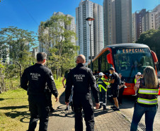 PCPR participa de blitz educativa em alusão ao Maio Amarelo na Capital